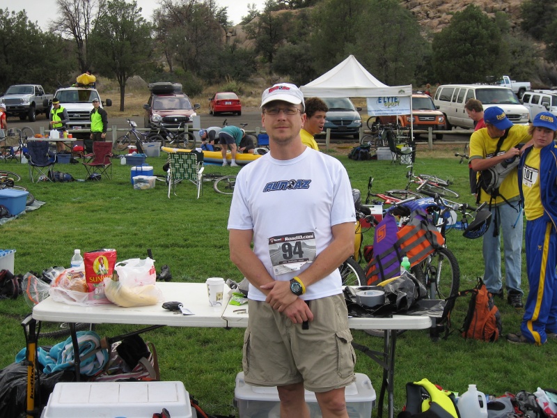 Richard getting ready for Gilmore