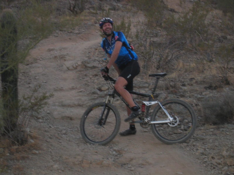 John having fun on the Elsworth