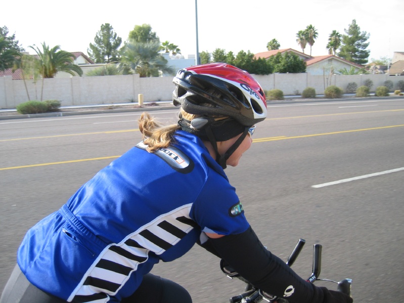Michelle riding