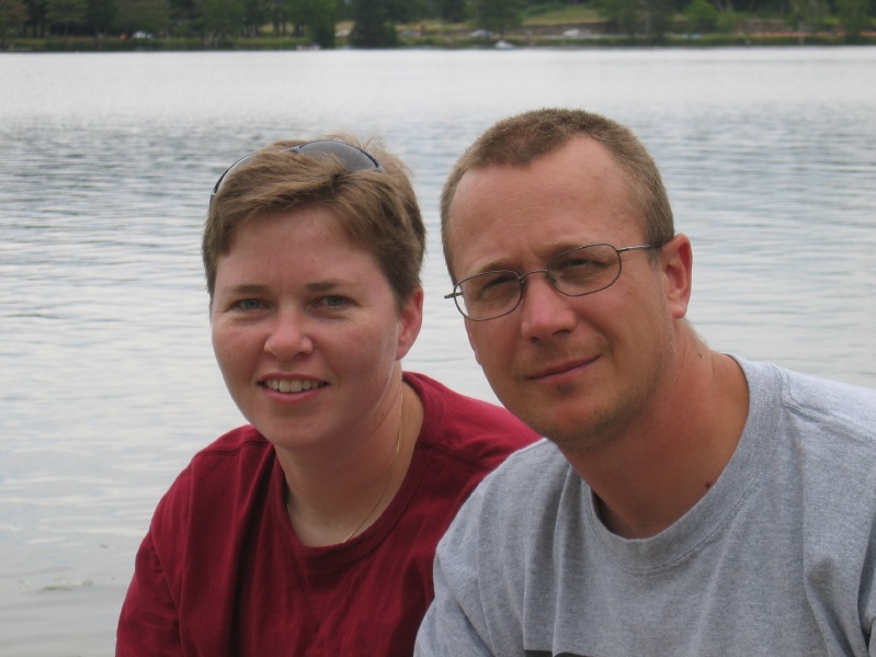 Richard and Amy at Mirror Lake