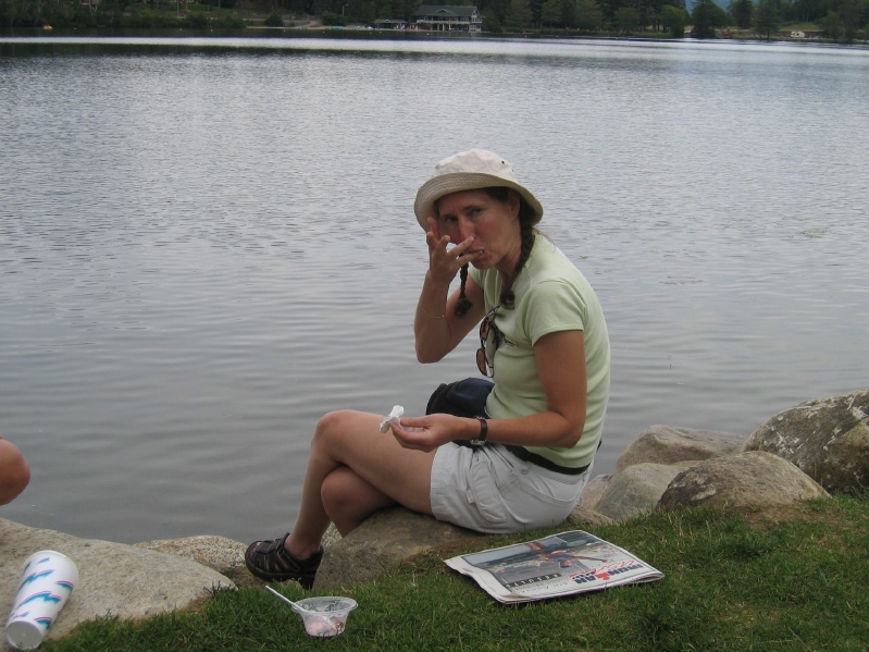 Jamie at Mirror Lake