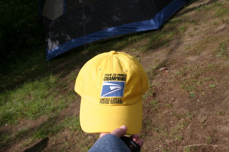 Amy hat from USPS for helping out