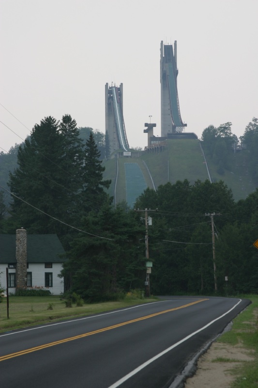 View of mile 15 of run