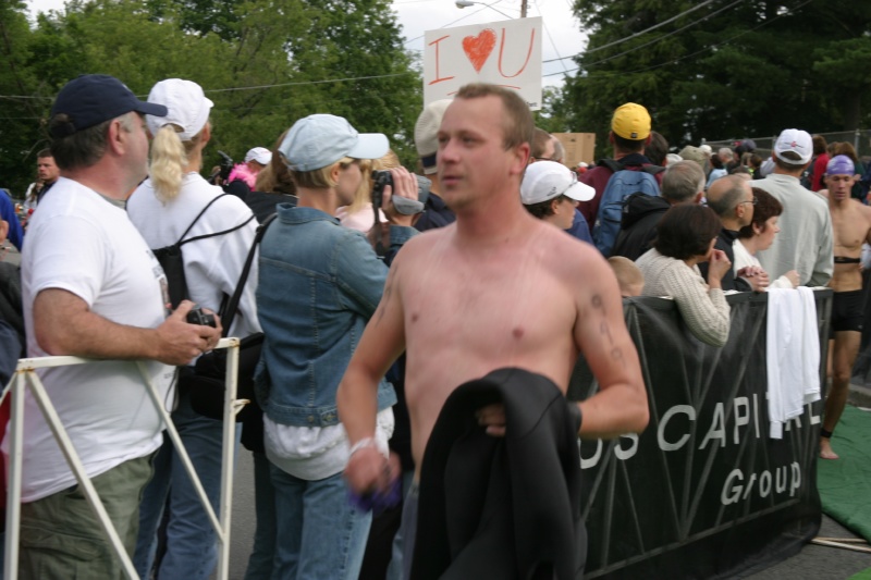 Richard Finish with swim