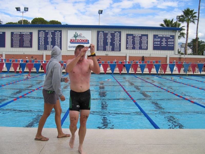 Richard running to bike transition