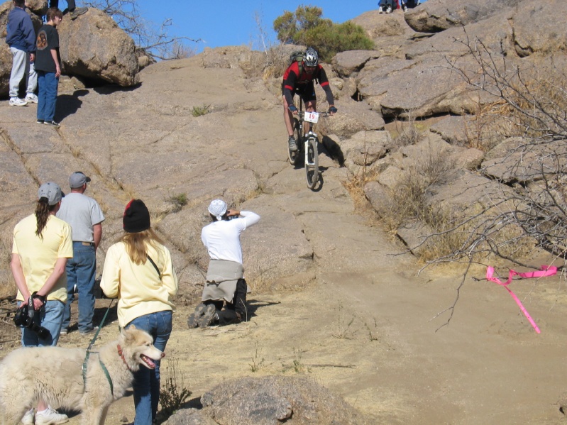 Rock face at 24 Hours in the Old Pueblo