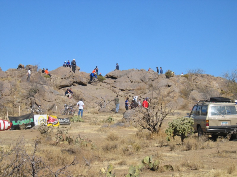 Rock face at 24 Hours in the Old Pueblo