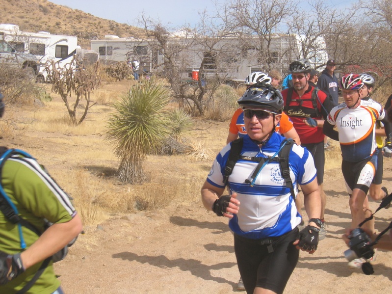 Richard running to his bike - Start Race
