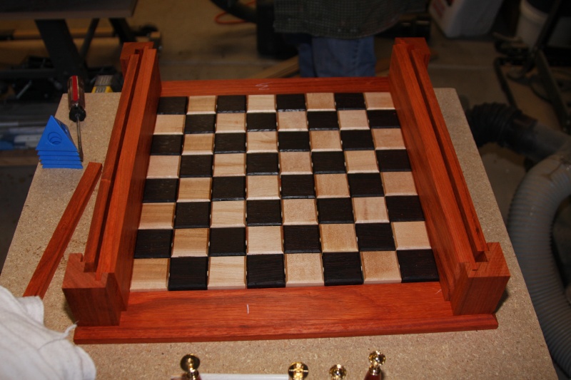 building of frame for board