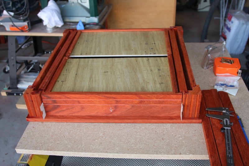 building of frame for board