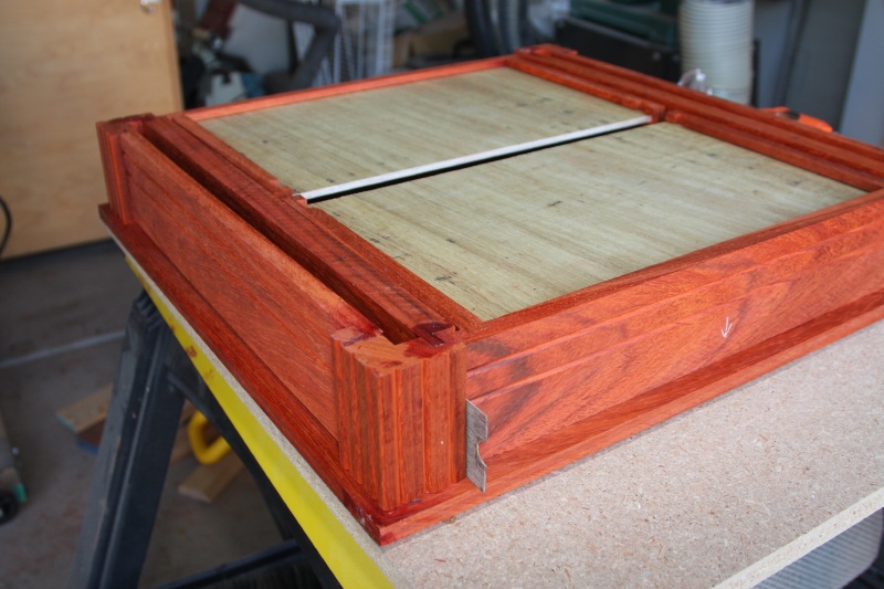 building of frame for board