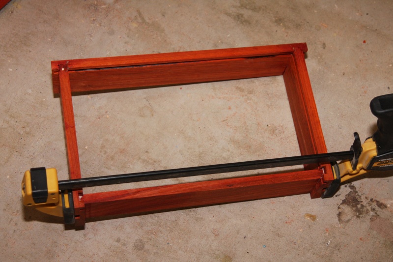 building of frame for board