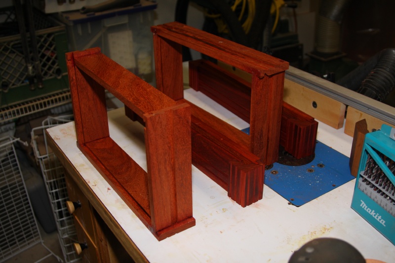 building of frame for board