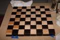 Building Chess Board - Adding tung oil
